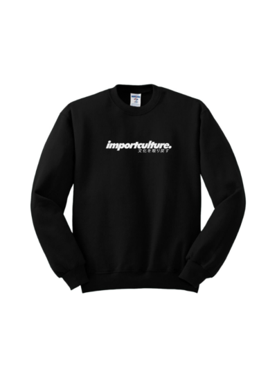 Import Culture OG Crewneck (Black)